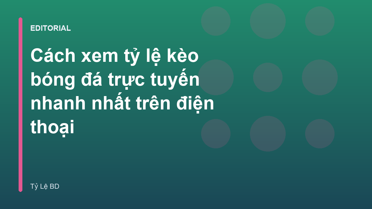 Người dùng xem tỷ lệ kèo trên điện thoại di động