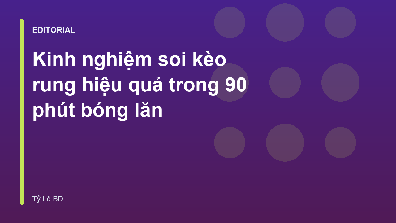 Người chơi đang phân tích kèo rung bóng đá trực tuyến